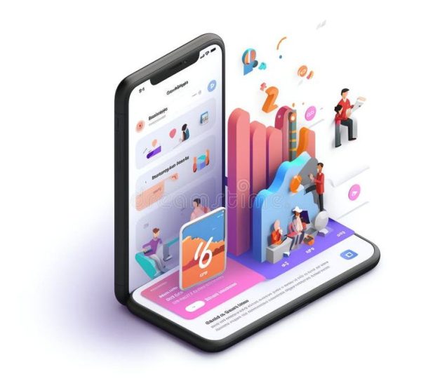 Generative AI Smartphone and Speech Bubble- Stock Illustration - Illustration of sign, digital_ 279562792 (1)